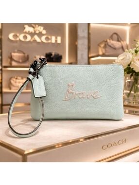 Coach Brave Wristlet